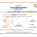 Anita lopez colombini certificate