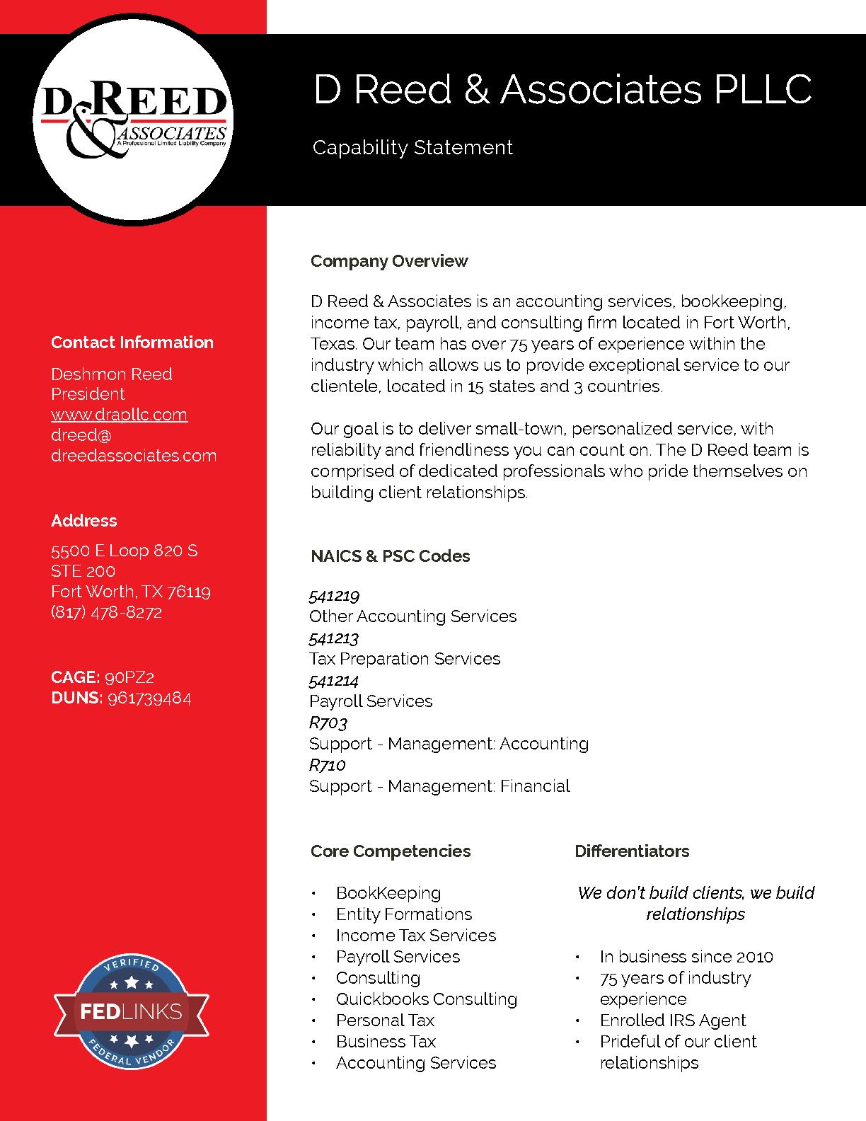 D Reed & Associates PLLC