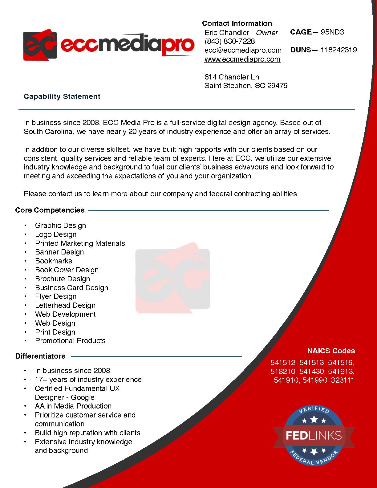 Ecc media pro llc capability statement v2