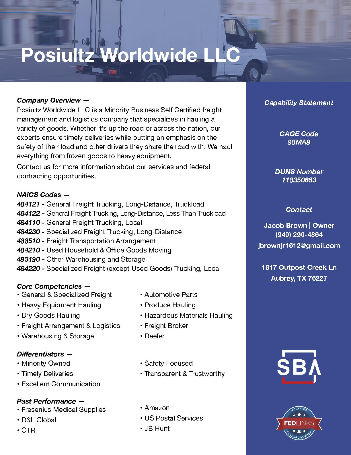 Posiultz worldwide llc