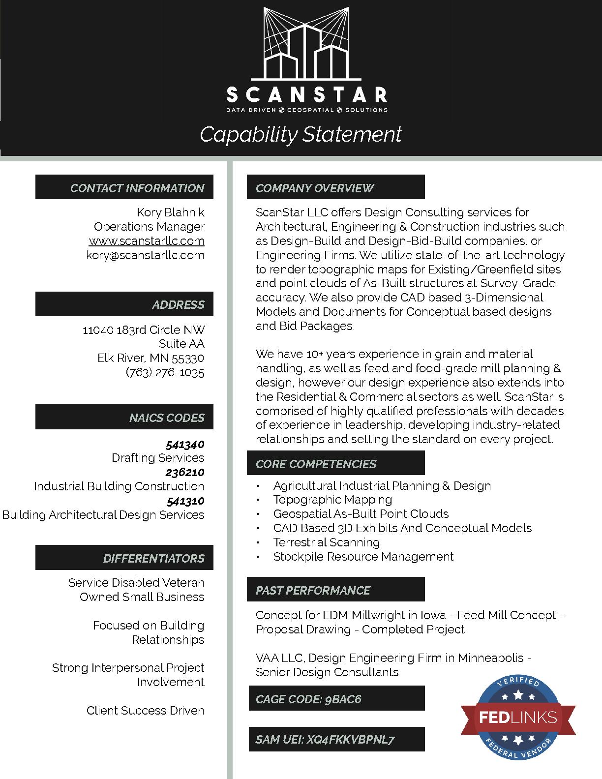 Scanstar  llc