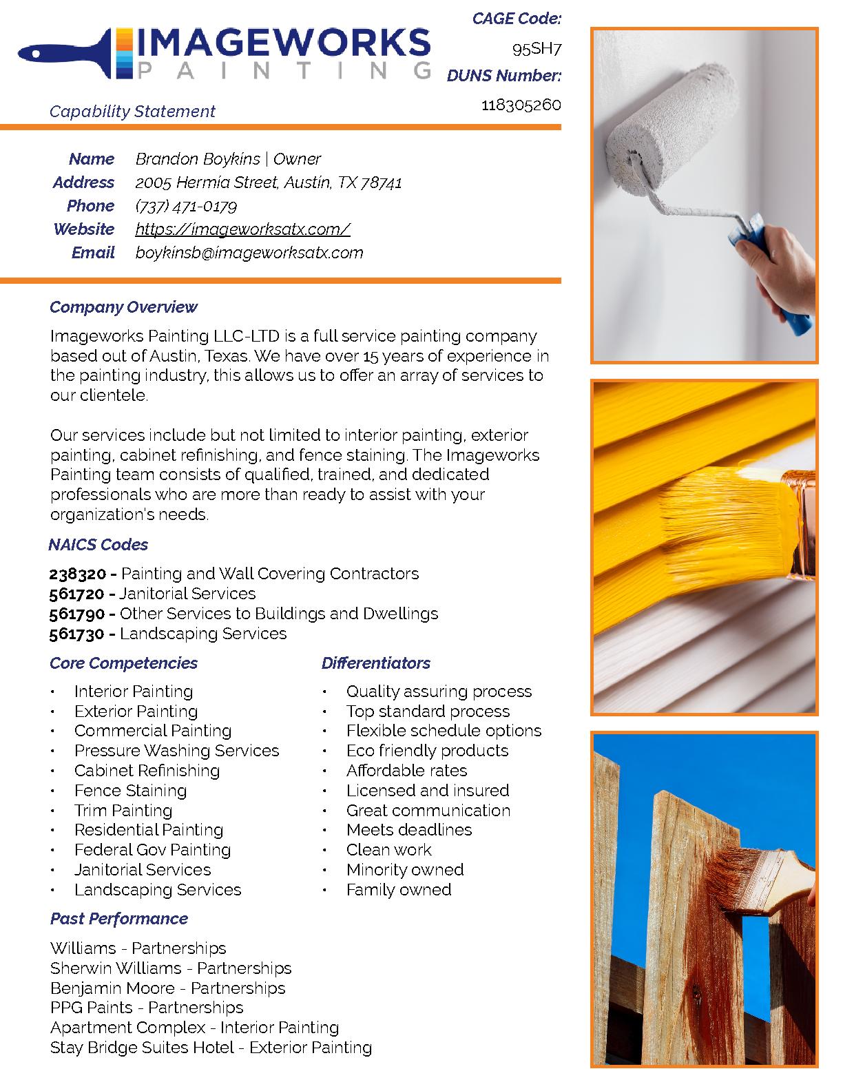 Imageworks painting llc ltd