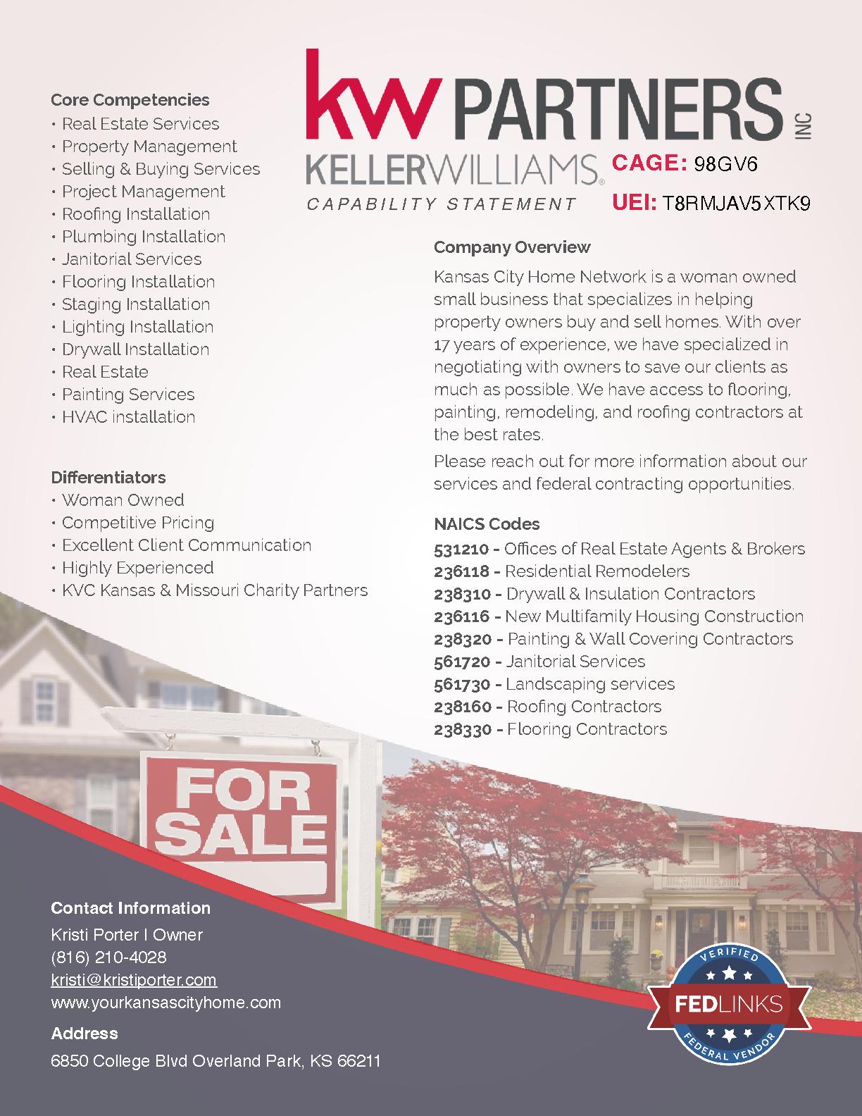 Kristi porter real estate dba kansas city home network