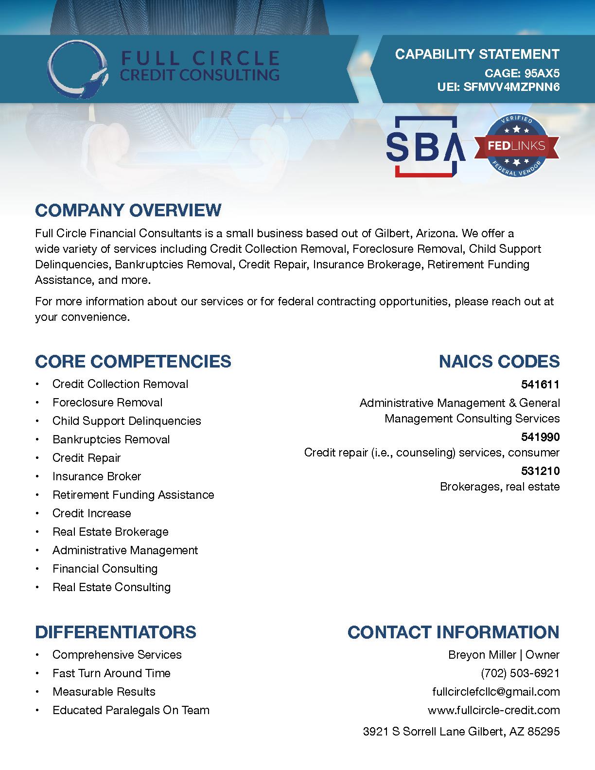 Full circle financial consultants