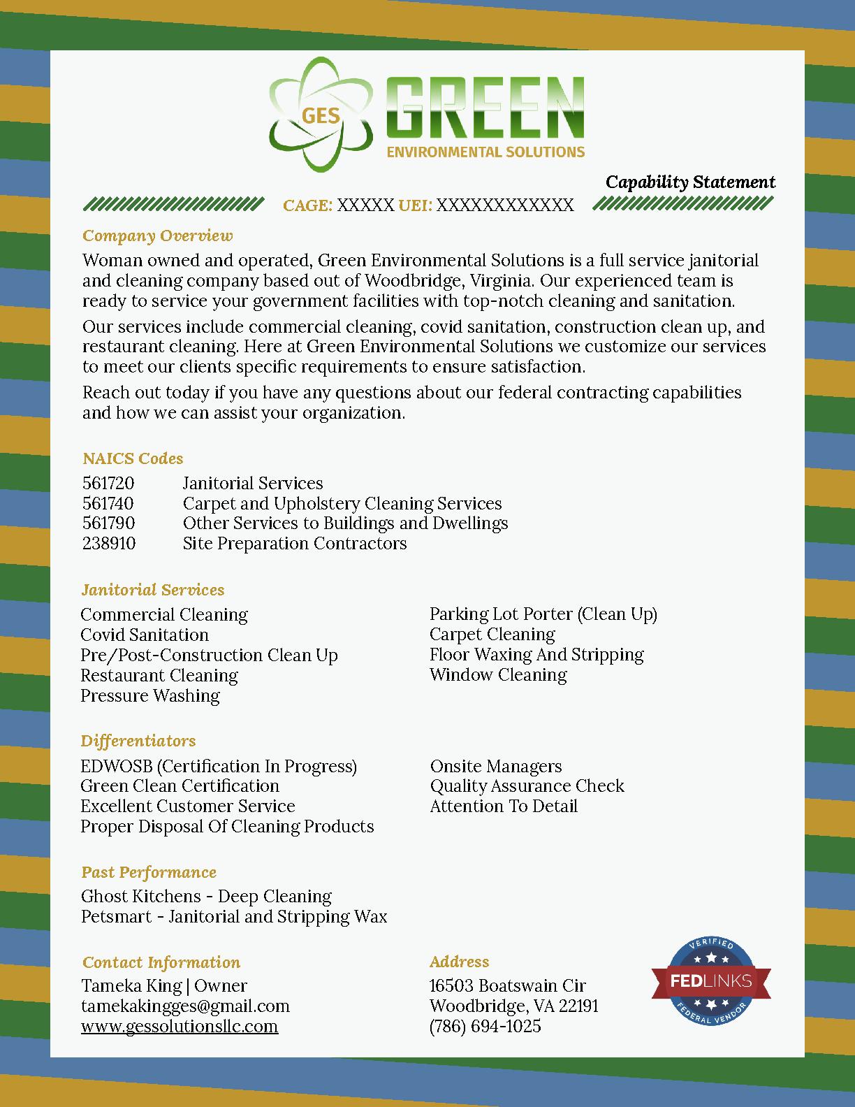 Green environmental solutions