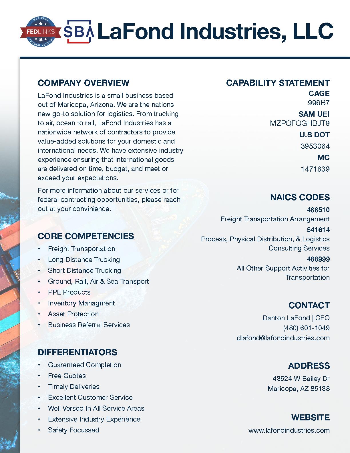 Lafond industries  llc 3