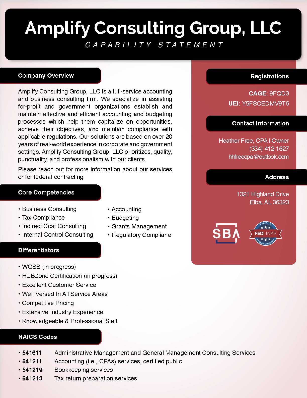 Amplify consulting group  llc