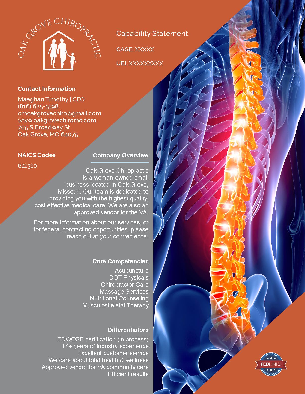 Oak grove chiropractic