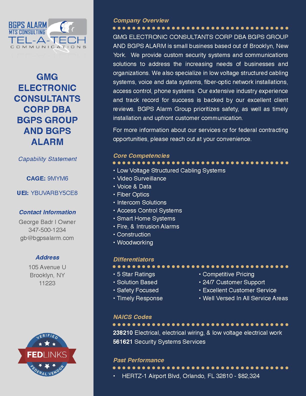 Gmg electronic consultants corp 2