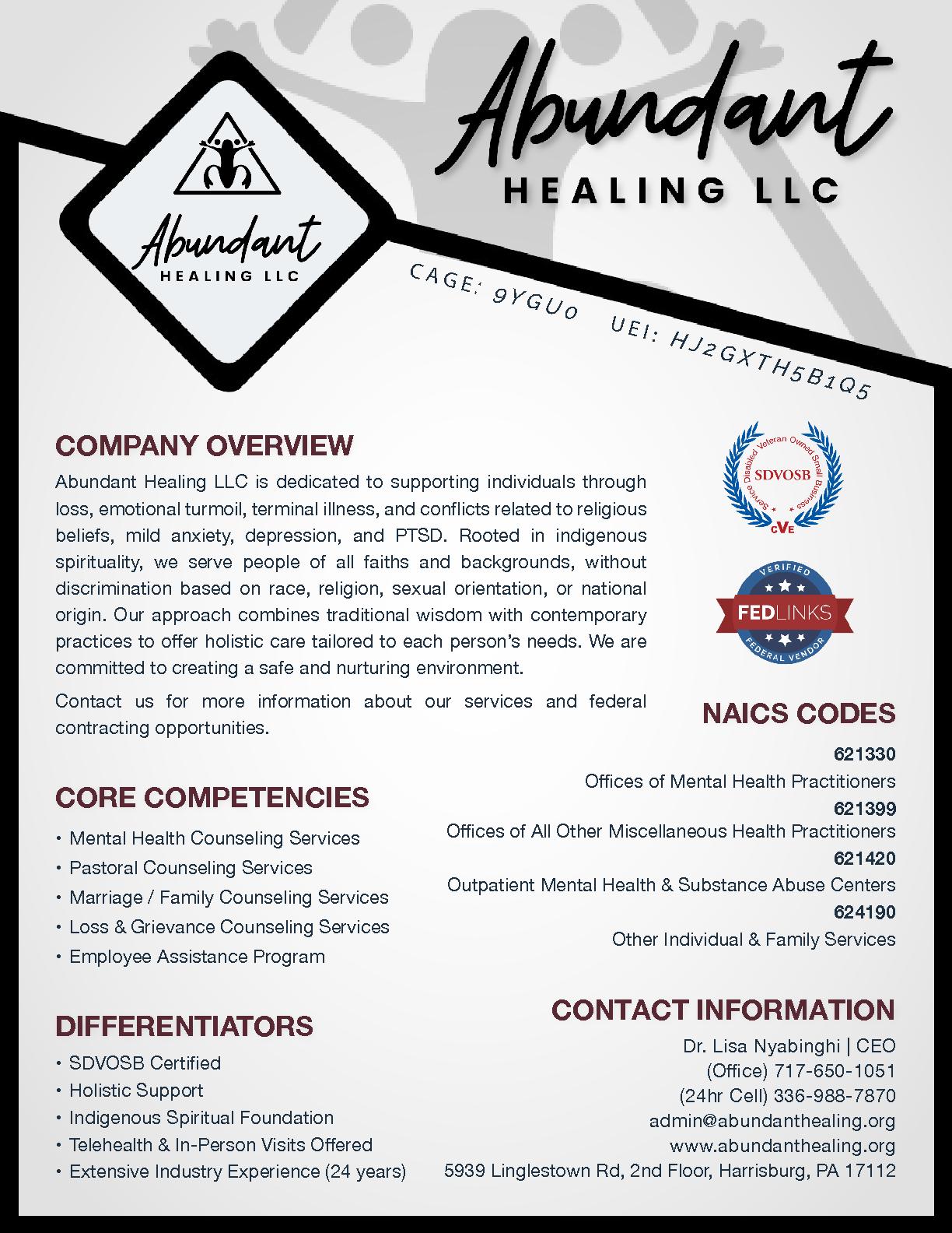 Abundant healing llc