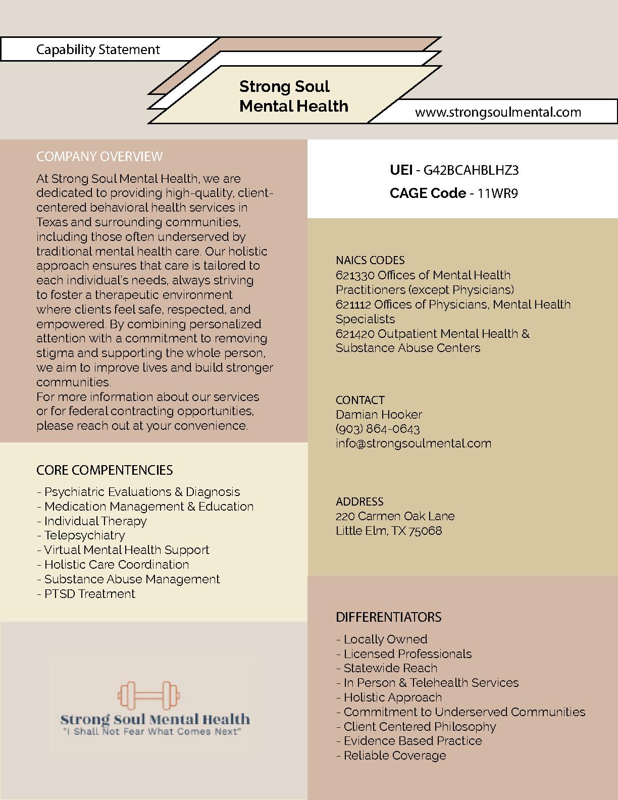 Strong soul mental health