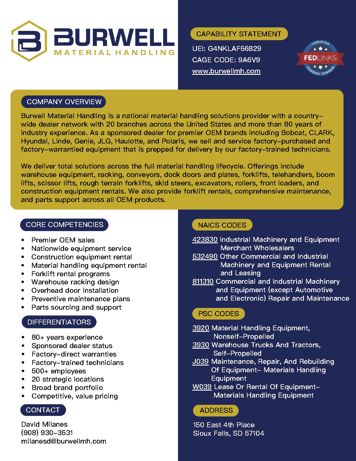 Burwell material handling  llc updated