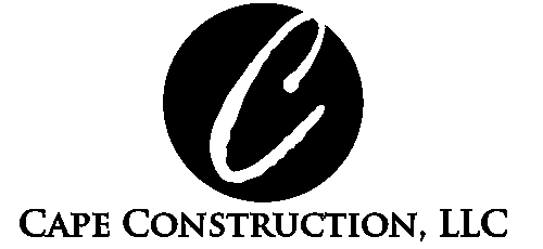 Cape construction logo stacked black