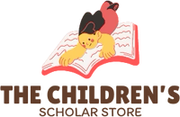 Colorful illustrative children s bookstore logo