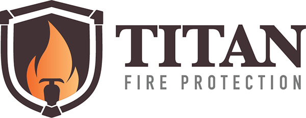 Titan logo brown